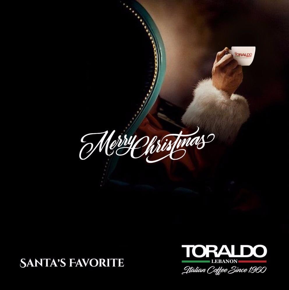 A Christmas social media post.